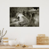 長く曲がりくねった道 ポスター (キッチン)