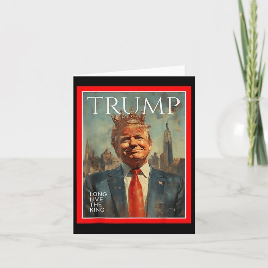 長く生きる王トランプ カード (正面)