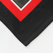 長く生きる王トランプ フリースブランケット (角)