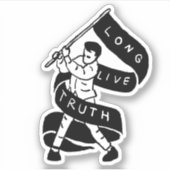 長く生きる真実 シール (正面)