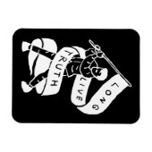 長く生きる真実 マグネット (横)