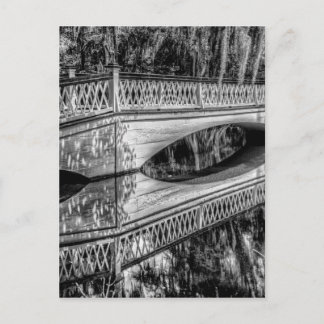 長く白い橋(b&w).jpg ポストカード