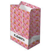 長く続く愛のハート ミディアムペーパーバッグ (裏面アングル)