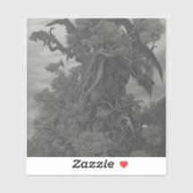 長く荒れた庭の向こう側に