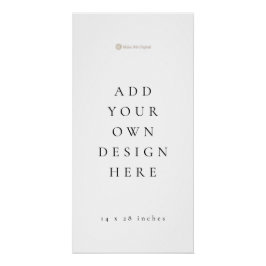 長さ14 x 28インチ座席表（光沢） ポスター