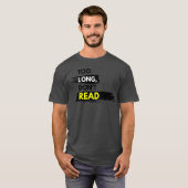 長すぎて読まなかった派の引用 Tシャツ (正面フル)