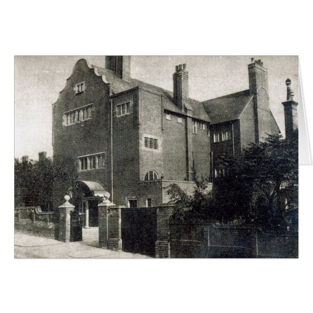 長のエドウィンのための家 (正面横)