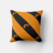 長のココペリのオレンジ クッション (裏面)