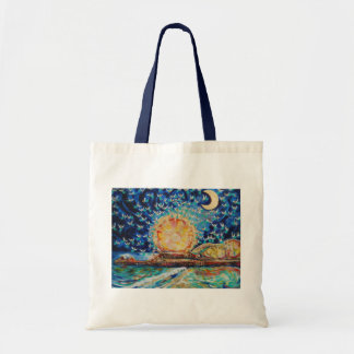 長のワーレンの"天使桟橋"のトートバック トートバッグ