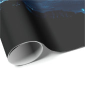 長の夜の橋や都市建築 ラッピングペーパー (ロールコーナー)