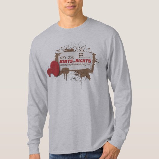 長の暴動 Tシャツ (正面)