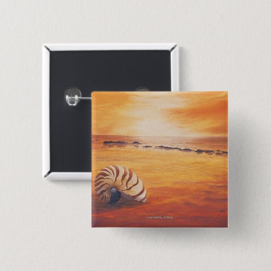 長びくこと 缶バッジ (正面&裏面)