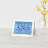 長びくChromis カード (黄色い花)