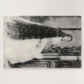 長ビクトリアン髪の人 ジグソーパズル (横)