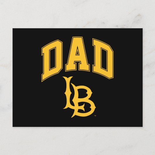 長ビーチ州パパ インビテーションポストカード (正面)