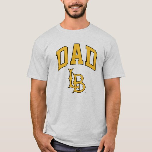 長ビーチ州パパ Tシャツ (正面)