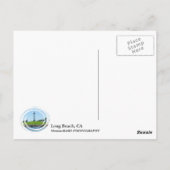 長ビーチ灯台はがき! ポストカード (裏面)