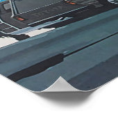 長井博ポップ・アートの美術画都市 ポスター (角)