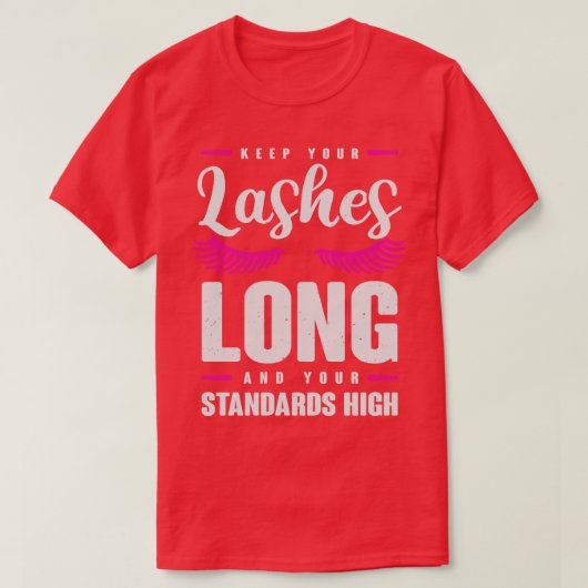 長保くまぶたして標準が高い Tシャツ (デザイン正面)