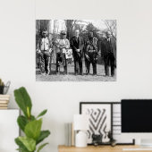 長城インディアン: 1925年 ポスター (ホームオフィス)