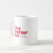 長女クラブMUG コーヒーマグカップ (正面左)