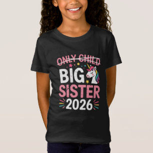 長子取り消し線付き上の姉 2026 妊娠 Tシャツ