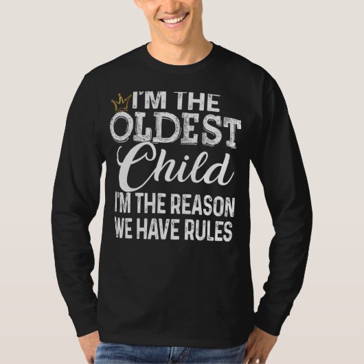 長子Cr付きルールTeeを持っている理由 Tシャツ (正面)