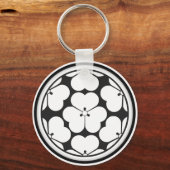 長宗我部氏家門 キーホルダー (正面)