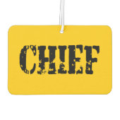 長官 カーエアーフレッシュナー (裏面)