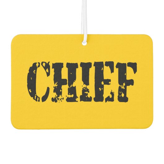 長官 カーエアーフレッシュナー (正面)