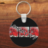 長寿キーチェーン キーホルダー (正面)