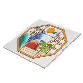 長寿タイル タイル (側面)