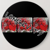 長寿ボタン 缶バッジ (正面)