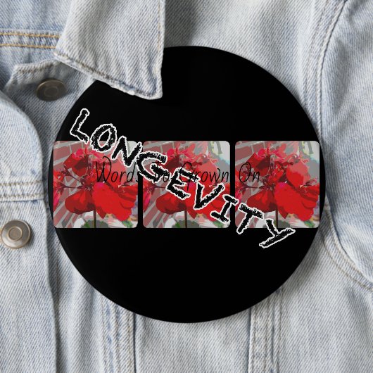 長寿ボタン 缶バッジ (インサイチュ)