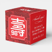 「長寿中国の」誕生日の恩恵(99年まで) フェイバーボックス (裏面サイド)