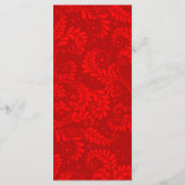 「長寿中国の」誕生日・メニュー(アイボリー) メニュー (裏面)