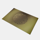 長寿|の素晴らしい漢字 ドアマット (アングル)