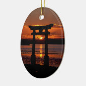 長尾神社 セラミックオーナメント (左)