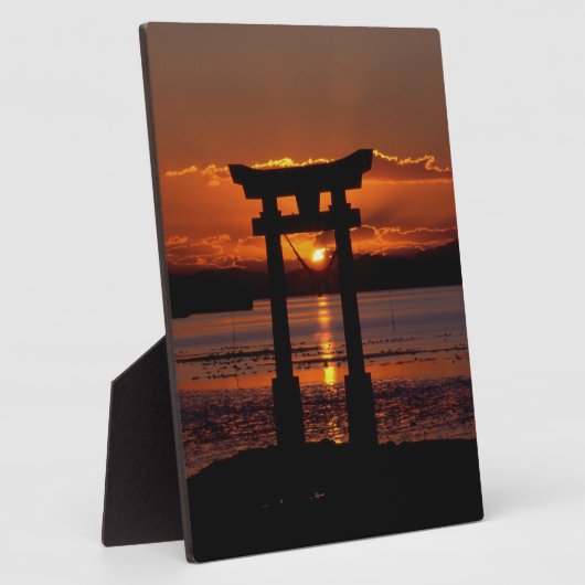 長尾神社 フォトプラーク (側面)