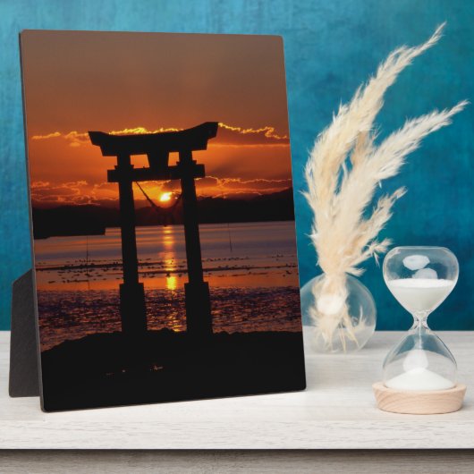 長尾神社 フォトプラーク (側面)