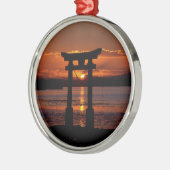 長尾神社 メタルオーナメント (左)