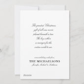 長崎のカトリック教会のステンドグラス窓 シーズンカード (裏面)