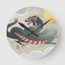 長崎ドラゴンラウンドウォールクロック