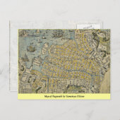 長崎地図と旅行に出かけよう。大和屋浮世絵 ポストカード (正面/裏面)