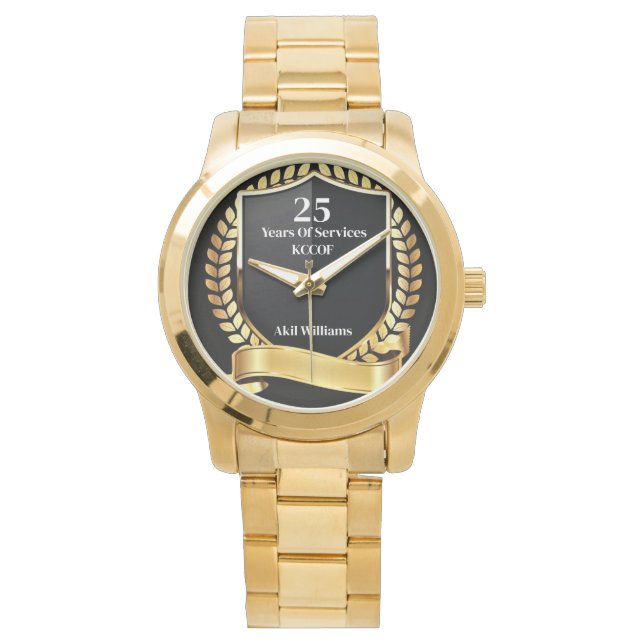 長年のサービス 腕時計 (正面)