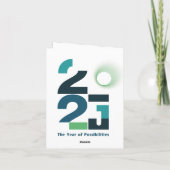 長年の可能性 ノートカード (裏面)