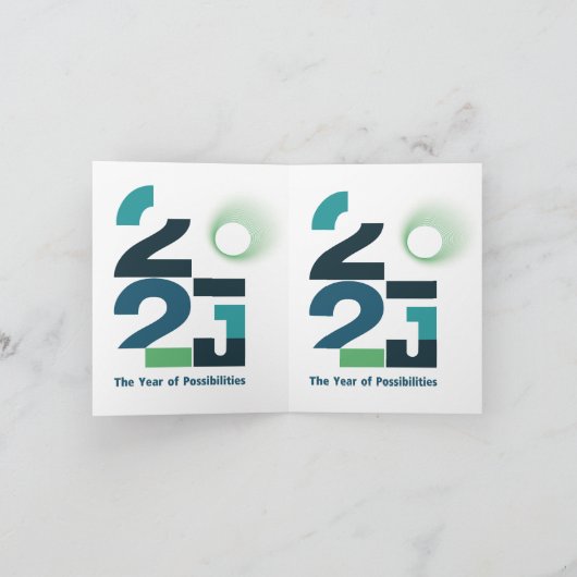 長年の可能性 ノートカード (内部)