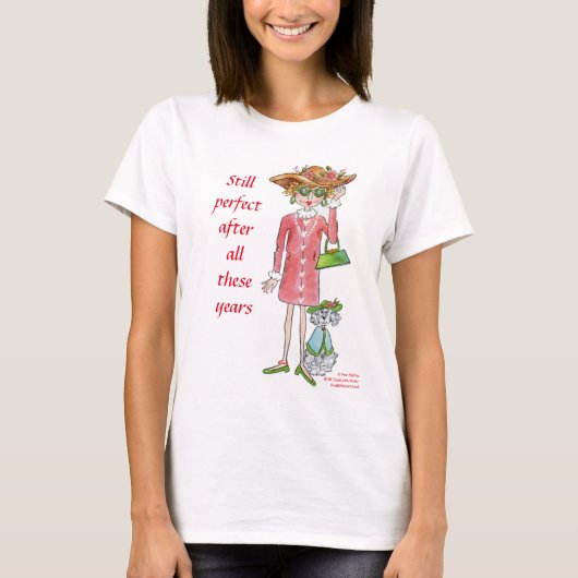 長年の文字 Tシャツ (正面)