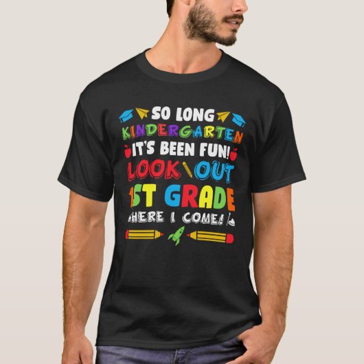 長幼稚園1年生 Tシャツ (正面)