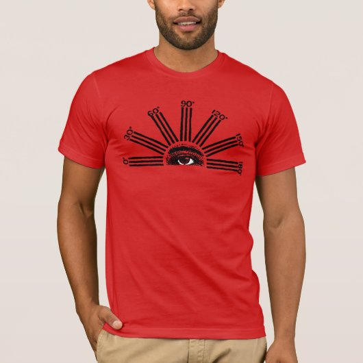 長引く視力 Tシャツ (正面)